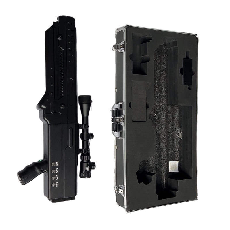  山亭手持便携式枪型低空防御反制四通道A型