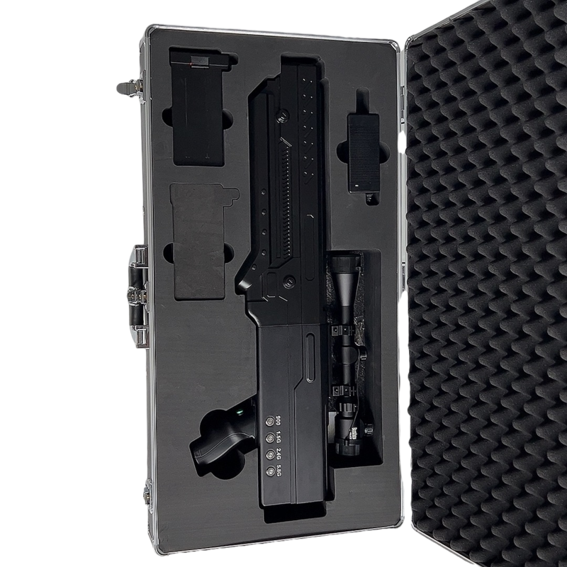  山亭手持便携式枪型低空防御反制四通道B型